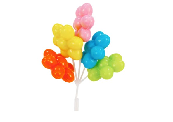 Carnaval flower balloon