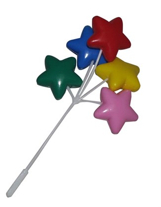 Star shaped balloons