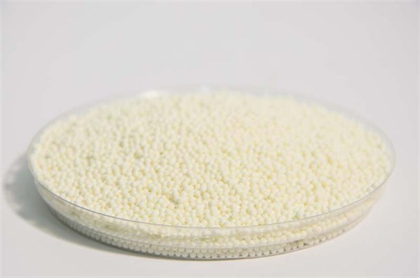 White round shaped sprinkles