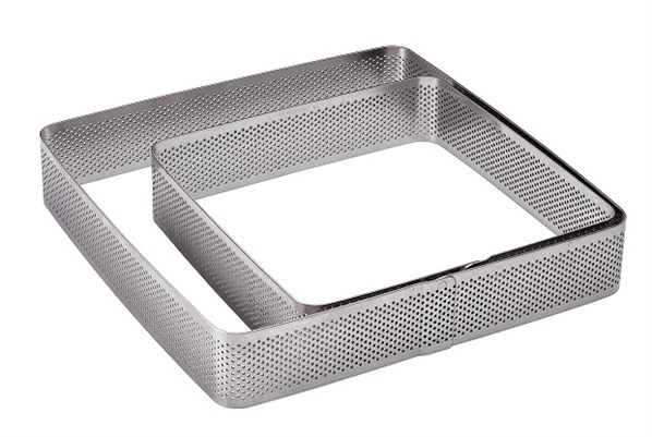 Square Micro Perforated Stainless Steel Band with Rounded Corners