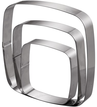Fancy Side Square Shaped Semifreddo Mould
