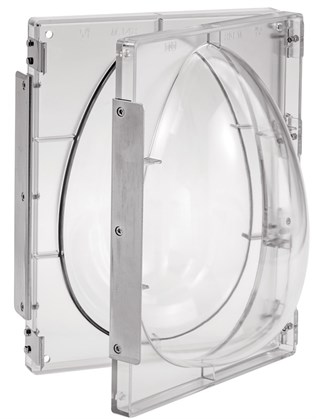 Polycarbonate Egg Chocolate Mould with Magnets for Rotating Machine
