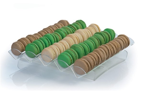 Plastic Macarons Display