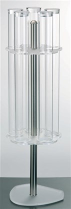 Glazed 5 Dispensers Revoling Cones Holder